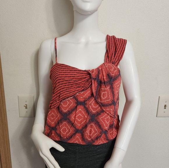 Free People Call On Me one shoulder tank top size small - Picture 4 of 13